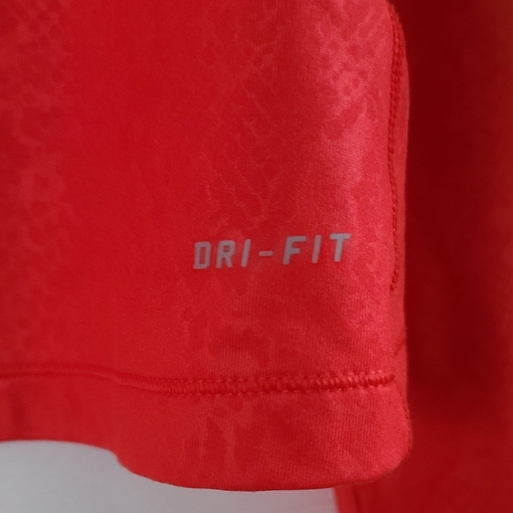 Nike Pro Dri-Fit Side Zip Mock Neck Athletic Jacket - Picture 5 of 9